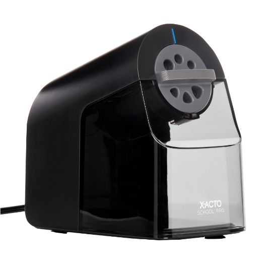 Picture of X-ACTO School Pro Electric Pencil Sharpener, Black