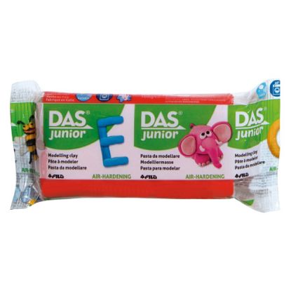 Picture of Das Junior Air-Drying Modeling Clay, 3.5 Oz, Red