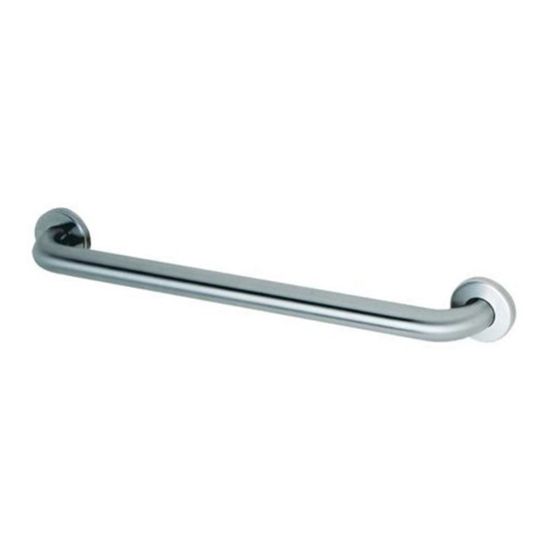 Picture of Bobrick Straight Stainless-Steel Grab Bar, 1-1/2in x 36in, Satin