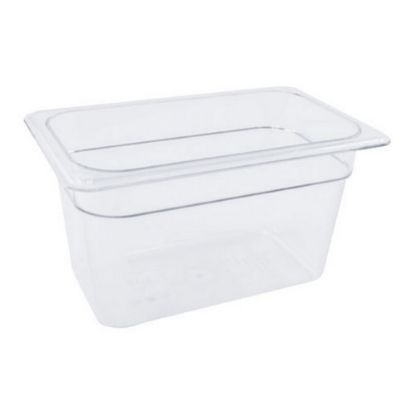 Picture of Cambro 1/4 Size Camwear Food Pan 6in x 7in x 11in, Clear