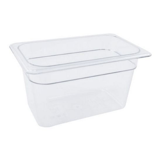 Picture of Cambro 1/4 Size Camwear Food Pan 6in x 7in x 11in, Clear