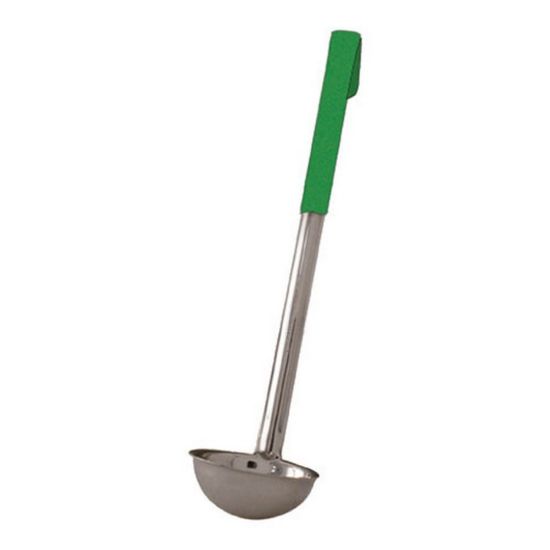 Picture of Winco Stainless-Steel Ladle, 4 Oz, Green