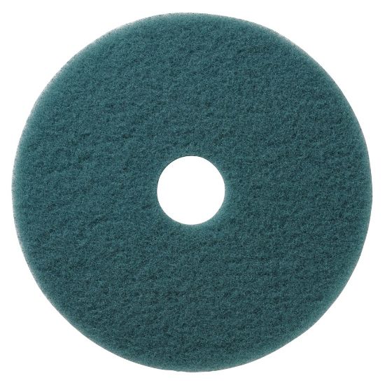 Picture of Americo UHS Burnishing Floor Pad, 20in Diameter, Aqua, Box Of 5