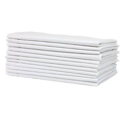 Picture of 1888 Mills Suite Touch King Pillowcases, 42in x 46in, White, Pack Of 72 Pillowcases