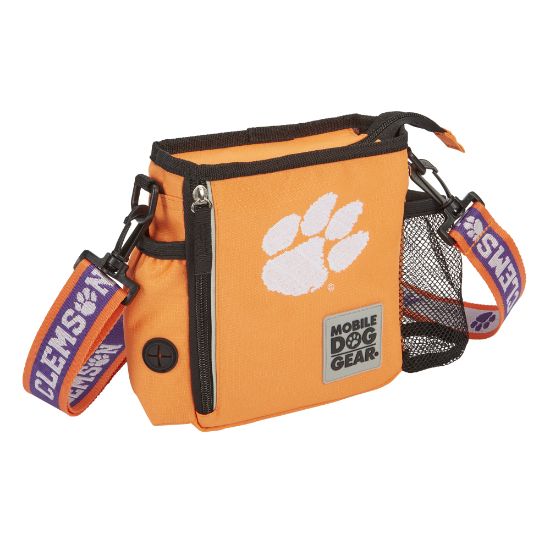 Picture of Mobile Dog Gear NCAA Walking Bag, 7-1/2inH x 2inW x 7-1/2inD, Clemson Tigers