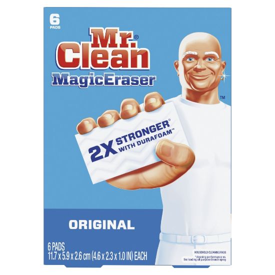 Picture of Mr. Clean Magic Eraser Original Scrubbers, Box Of 6