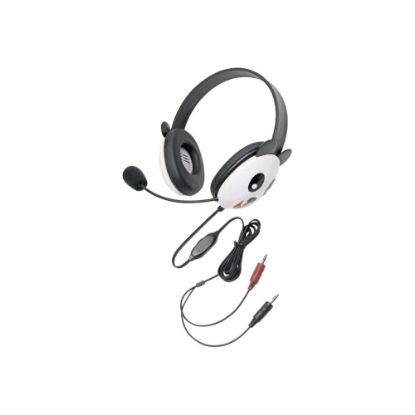 Picture of Califone Listening First Kids Stereo Headphones with Panda Design