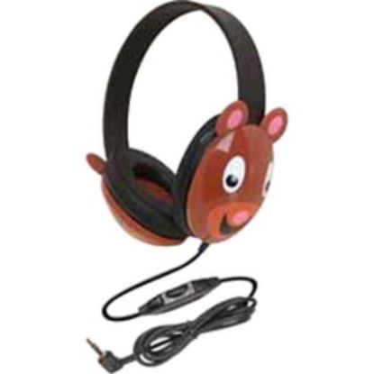 Picture of Califone Listening First Kids Stereo Headphones with Bear Design