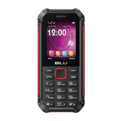 Picture of BLU Tank Extreme 2.4 T450X Cell Phone, Black/Red