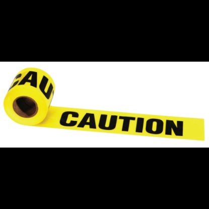 Picture of Barrier Tape, 3 in x 1,000 ft, Caution