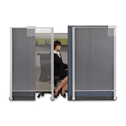 Picture of Quartet Workstation Privacy Screen, Silver