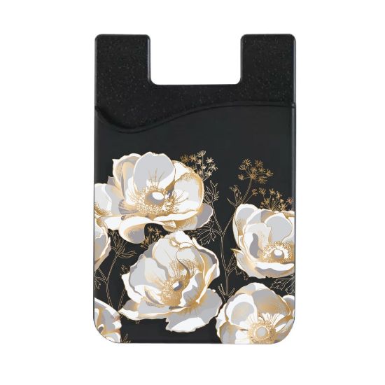 Picture of OTM Essentials Mobile Phone Wallet Sleeve, 3.5inH x 2.3inW x 0.1inD, Water Lillies, OP-TI-Z118A