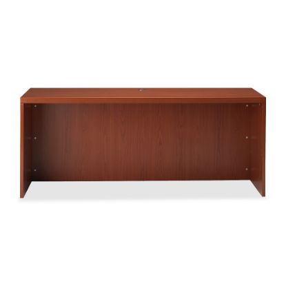 Picture of Mayline Aberdeen 72inW Computer Desk Credenza Shell, Cherry