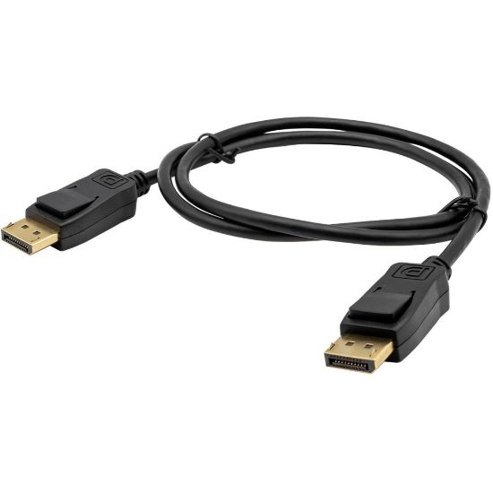 Picture of VisionTek DisplayPort to DisplayPort 1.4 1 Meter Cable - DisplayPort to DisplayPort Cable DisplayPort 1.4 Cable with 8K 60 Hz Video Resolution and HDR Support 4K 144Hz 1 Meter 3.3 Feet