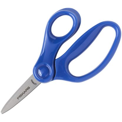 Picture of Fiskars Kids Scissors, 5in, Pointed Tip, Assorted Colors