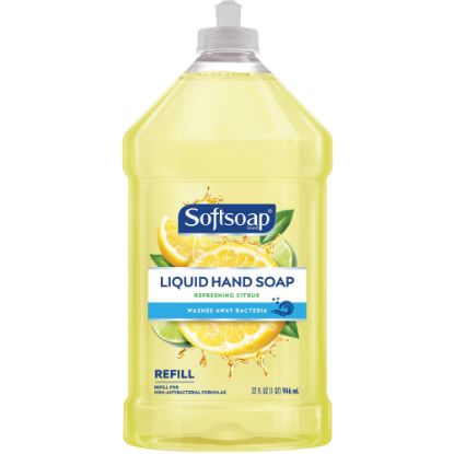 Picture of Softsoap Liquid Hand Soap Refill, Refreshing Citrus Scent, 32 Fl Oz Pour Bottle