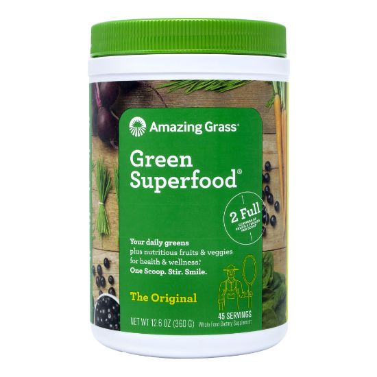 Picture of Amazing Grass Green Superfood Original Dietary Supplement, 12.6 Oz