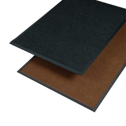 Picture of Crown Mats Super-Soaker Wiper Mat, 3/8inH x 45inW x 68inD, Charcoal