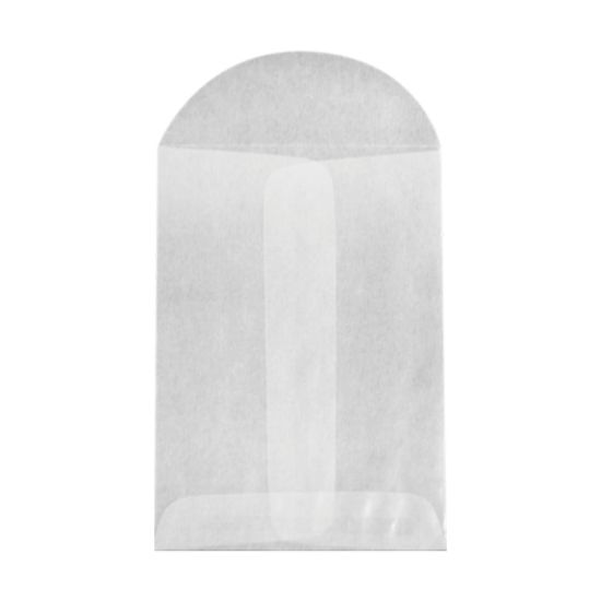 Picture of LUX Open-End Envelopes, 3in x 4 1/2in, Flap Closure, Glassine, Pack Of 500