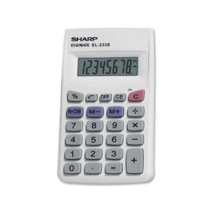 Picture of Sharp EL-233SB Handheld Basic Calculator