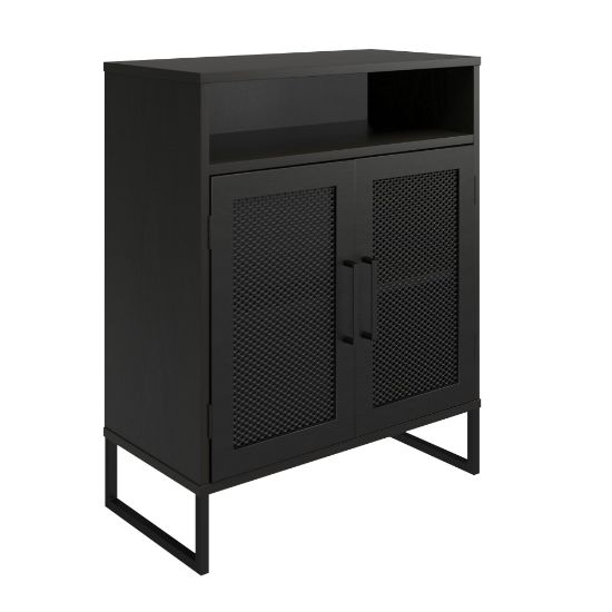 Picture of Ameriwood Home Purdue 24inW Storage Cabinet, Black