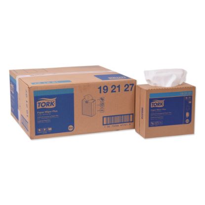 Picture of Tork Multipurpose Paper Wipers, 9-1/4in x 16-1/4in, White, 100 Sheets Per Box, Carton Of 8 Boxes