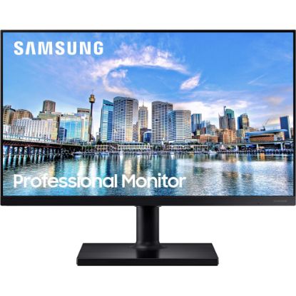 Picture of Samsung F24T454FQN 24in Class Full HD LCD Monitor - 16:9 - Black - 24in Viewable - 1920 x 1080 - 5 ms - 75 Hz Refresh Rate