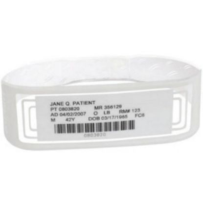 Picture of Zebra OmniBand Wristband - 1000 - 10in Length - Blue - Polyester