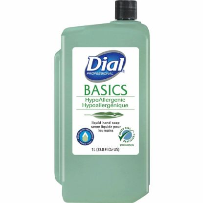 Picture of Dial Basics Liquid Hand Soap, Floral Scent, 33.8 Fl Oz, Green