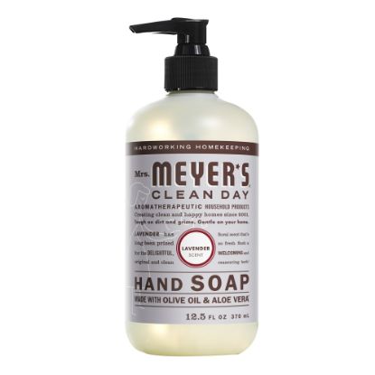 Picture of Mrs. Meyers Clean Day Liquid Hand Soap, Lavender Scent, 12.5 Oz, Carton of 6 Bottles