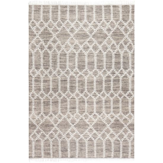 Picture of Anji Mountain Raani Jute And Wool Rug, 5ft x 7ft, Brown/Ivory