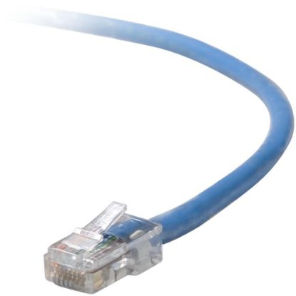 Picture of Belkin Cat5e Patch Cable - RJ-45 Male - RJ-45 Male - 12ft - Blue