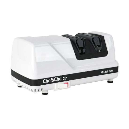 Picture of Edgecraft Chefs Choice Professional 2-Stage Electric Knife Sharpener, White