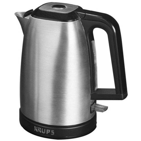 Picture of Krups Savoy Manual Kettle, 9-5/16inH x 7-7/16inW x 7-7/16inD, Silver