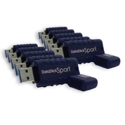 Picture of Centon DataStick Pro USB 3.0 Flash Drives, 8GB, Sport Blue, Pack Of 10 Flash Drives, S1-U3W2-8G-10B