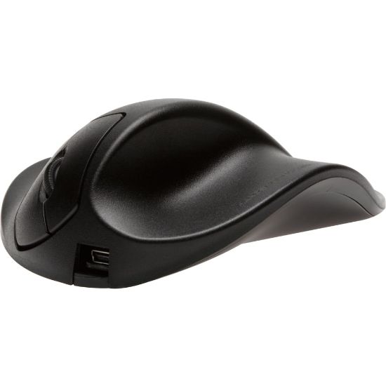 Picture of HandShoeMouse L2WB-LC Mouse - BlueTrack - Cable - Black - USB 2.0 - 1500 dpi - Scroll Wheel - 3 Button(s) - Large Right handed