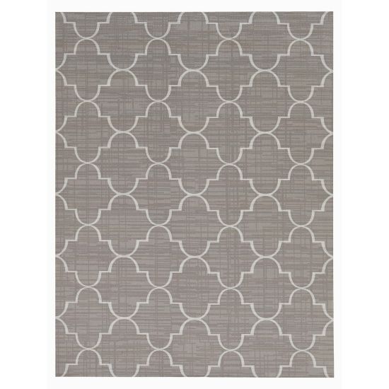 Picture of Foss Floors Area Rug, 6ftH x 8ftW, Roman, Gray/White