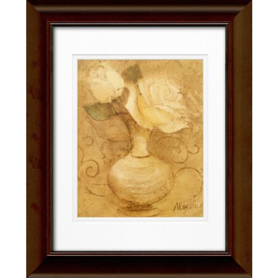 Picture of Timeless Frames Katrina Framed Floral Artwork, 11in x 14in, Brown, Mini Bouquet IV