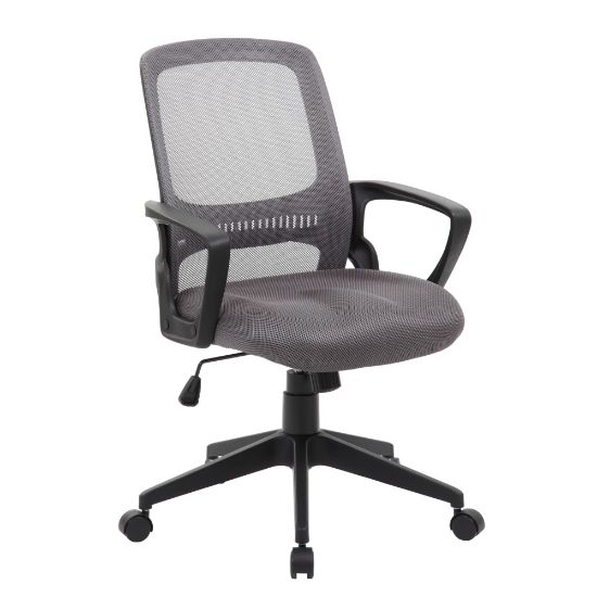 Picture of Boss Office Products Mesh Task Chair, Gray/Black