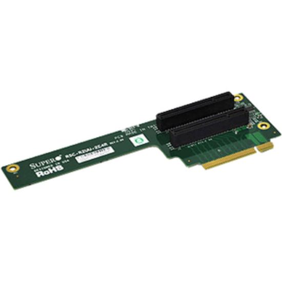 Picture of Supermicro RSC-R2UU-2E4R 2-port Riser Card - 2 x PCI Express x4 - Universal I/O - 2U Chasis