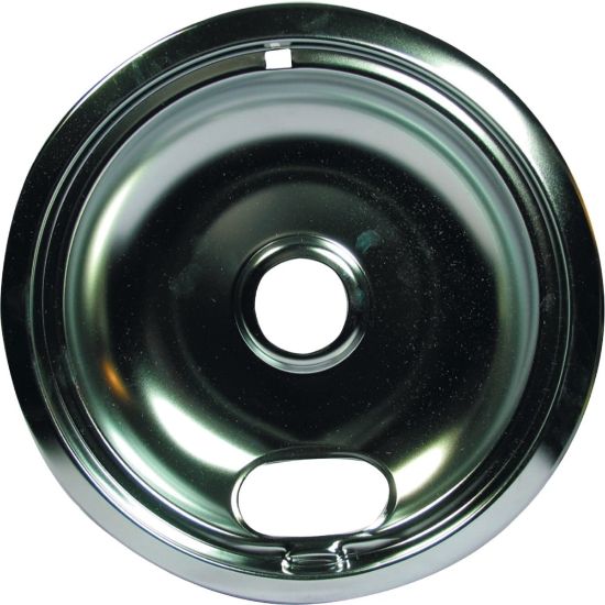 Picture of Range Kleen 102-AM Style A Large Heavy Duty Chrome Drip Bowl - Drip Pan