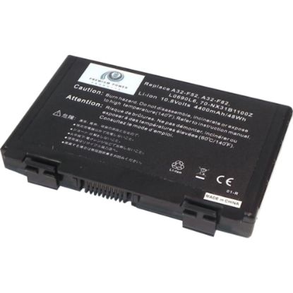 Picture of eReplacements Premium Power Products A32-F82 - Notebook battery (equivalent to: ASUS A32-F82) - for ASUS K40; K50; K60; K61; K70; P50; R1F