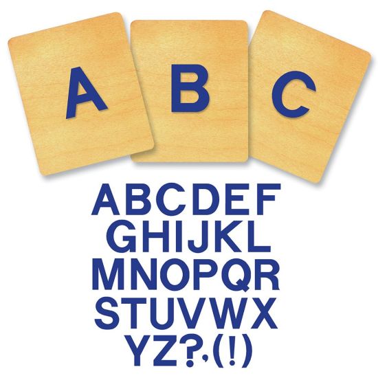 Picture of Ellison Prestige SureCut Alphabet Set, 2in, Block Capital Letters