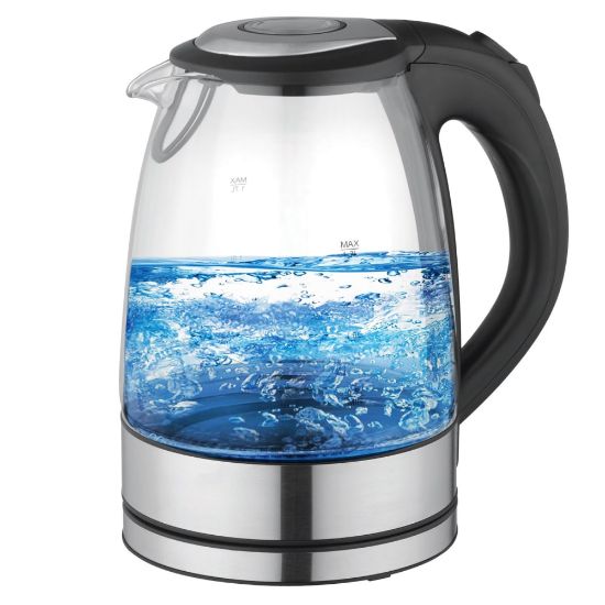 Picture of Better Chef 1.7-Liter Cordless Electric Glass And Stainless-Steel Tea Kettle