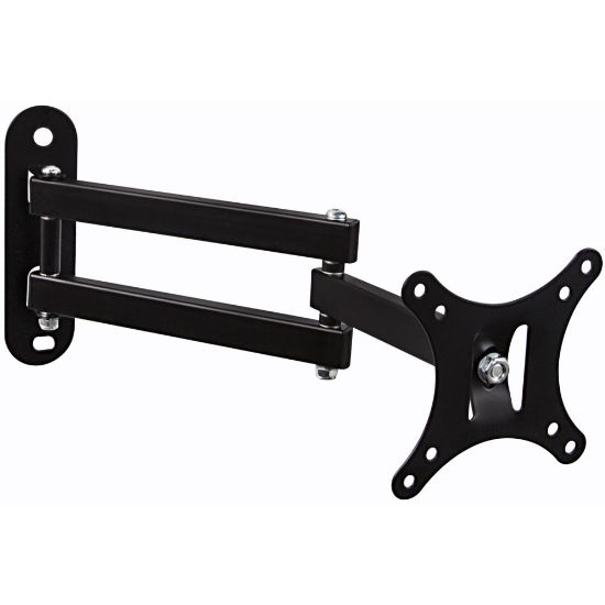 Picture of Mount-It! Monitor Wall-Mount Arm, 4inH x 18inW x 4inD, Black