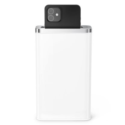 Picture of simplehuman Cleanstation Phone Sanitizer With UV-C Light, 7-5/8inH x 4-1/2inW x 2inD, White