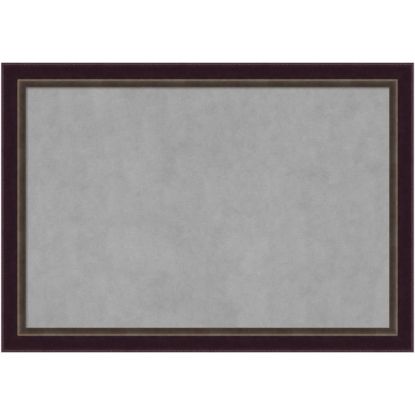 Picture of Amanti Art Magnetic Bulletin Board, Steel/Aluminum, 40in x 28in, Signore Bronze Wood Frame