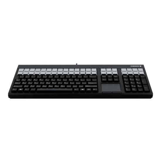 Picture of CHERRY LPOS G86-71401 - Keyboard - with touchpad - USB - QWERTY - US - black