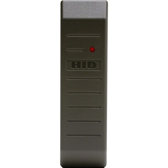 Picture of HID MiniProx 5365 Smart Card Reader - Contactless - Cable - 5in Operating Range - Wiegand - Mullion Mount - Charcoal Gray