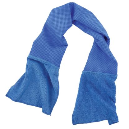 Picture of Ergodyne Chill-Its 6604 Multi-Purpose Cleaning And Cooling Towel, 8in x 35in, Blue